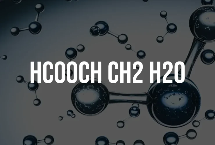 HCOOCH CH2 H2O
